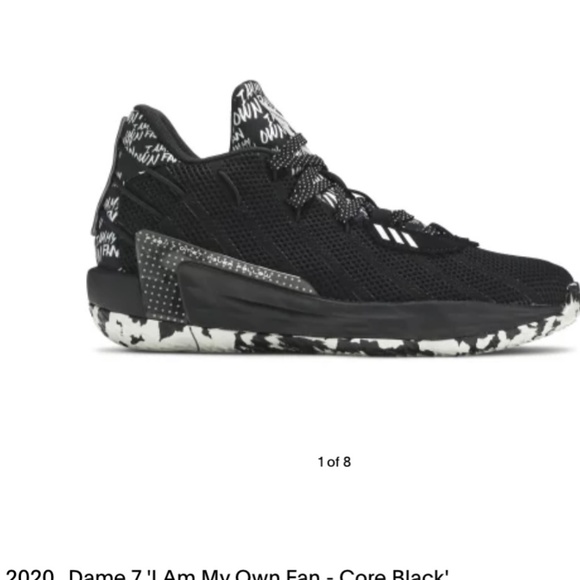 Dame 7 'I Am My Own Fan - Core Black'